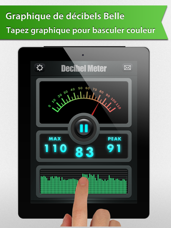 Screenshot #5 pour Decibel Meter Plus Pro