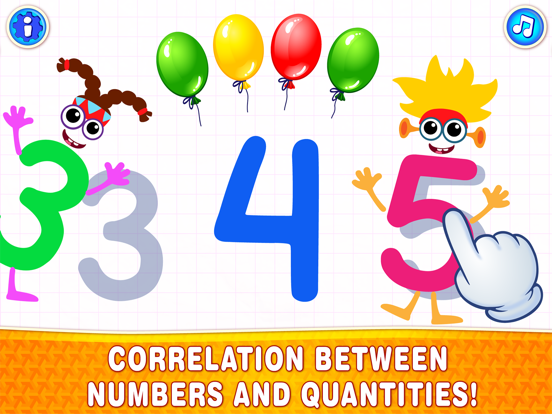 123 Counting Number Kids Games iPad screenshot 5 - Education app