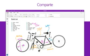 microsoft onenote iphone capturas de pantalla 3