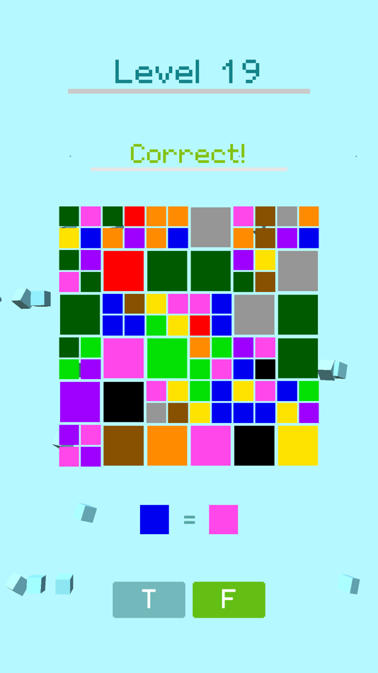 #4. Colors Puzzle: Arcade Game (iOS) Podle: Thanitsak Leuangsupornpong