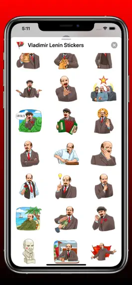 Game screenshot Vladimir Lenin Stickers apk