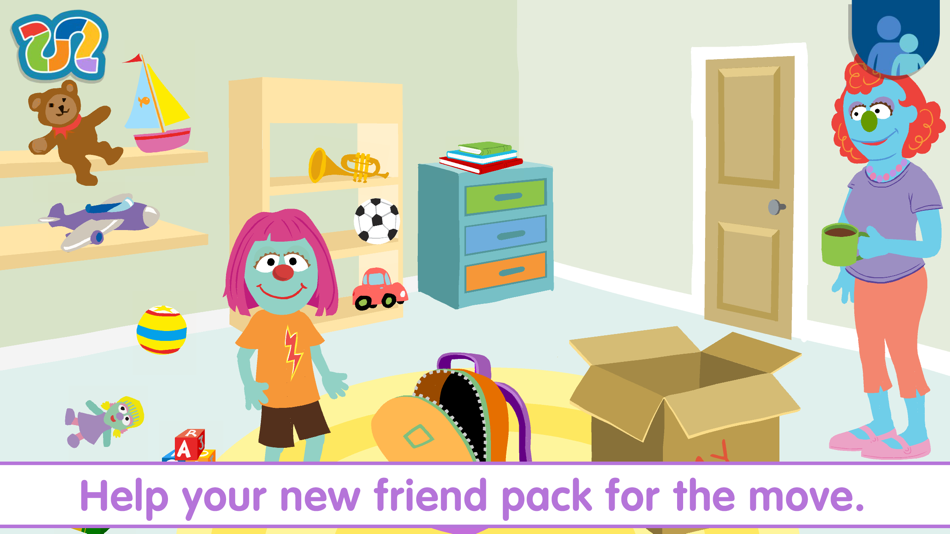 #3. The Big Moving Adventure (iOS) 由: Sesame Workshop (Apps)