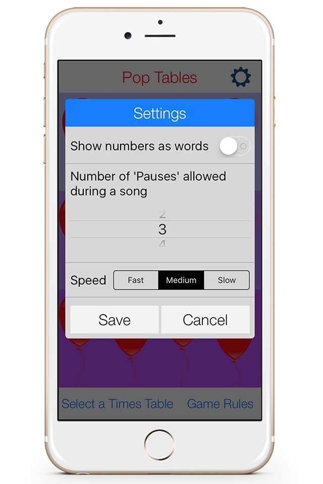 Pop Tables -Times Table Songs screenshot 3