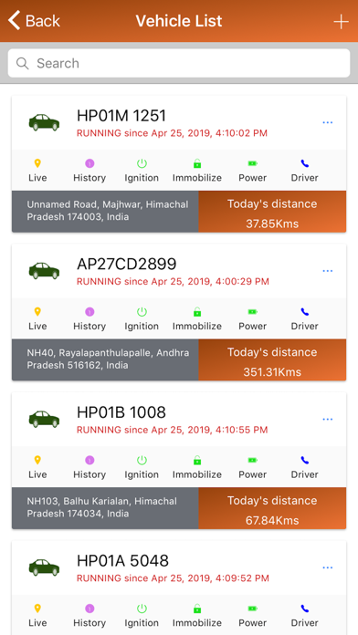 VConnect GPS Tracker screenshot 3