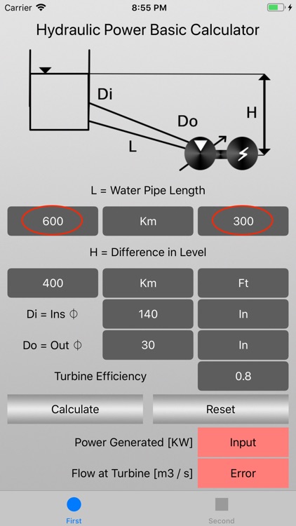 Hydraulic Power Calculator screenshot-3