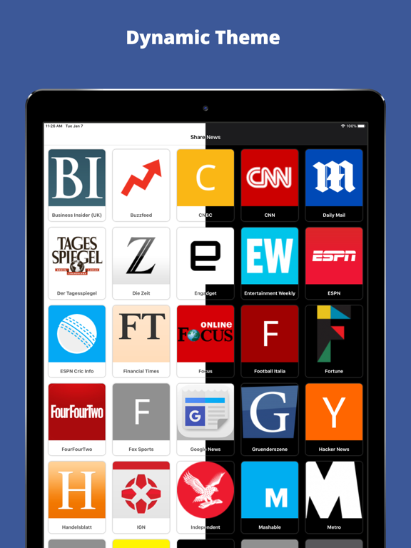 Share News iPad screenshot 4 - News app