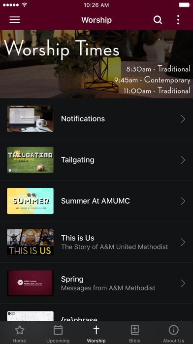A&M United Methodist Church screenshot 3