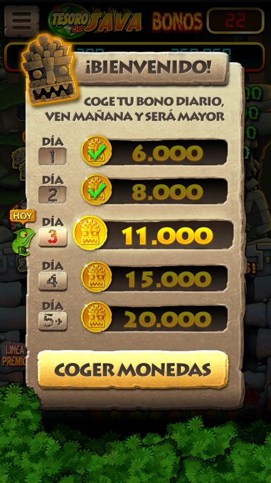 #7. El Tesoro de Java-Tragaperras (iOS) 由: SPACE GO GAME STUDIO S.L.