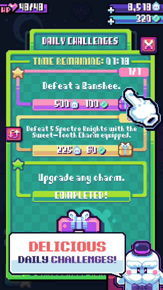 #9. Candies 'n Curses (iOS) di: Tako Boy Studios LLC