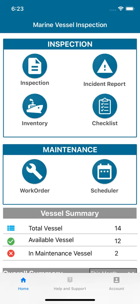 Marine Vessel Inspection - Business App | MWM