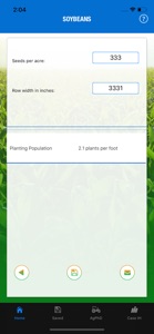 Planting Population Calculator screenshot #3 for iPhone