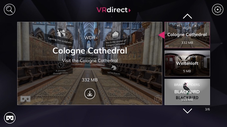 VR Gallery by VRdirect