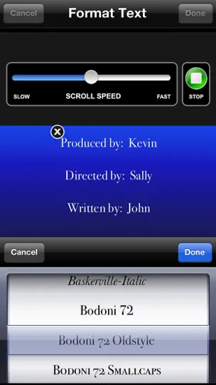 Captura de pantalla de Extras For IMovie en iPhone 3