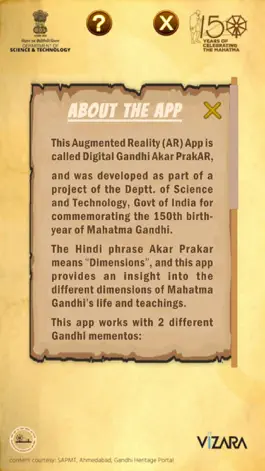 Game screenshot Digital Gandhi Akar PrakAR apk