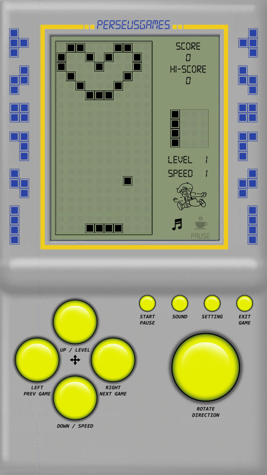 #5. Brick Game - Retro Games (iOS) Podle: Dat Pham Thanh