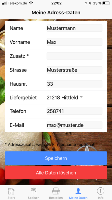 American Star Pizza Screenshot