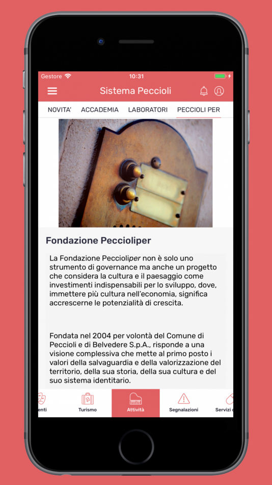 #5. Sistema Peccioli (iOS) 由: Comune di Peccioli