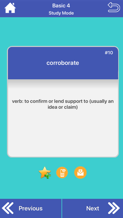 GRE : Vocabulary Flashcards screenshot 3