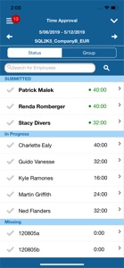 Deltek Vision Time & Expense screenshot #4 for iPhone