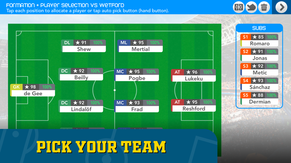 #4. Superstar Football Manager (iOS) โดย: Lazy Boy Developments