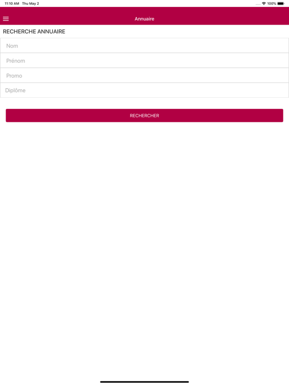 ENSEA Alumni iPad screenshot 8 - Social Networking app