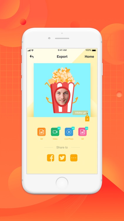 Face GifZone -Fancy Gif Reader screenshot-3