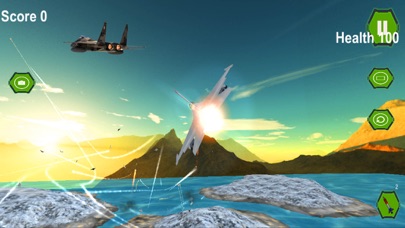 Aircraft Jet Fighter War Game Screenshot