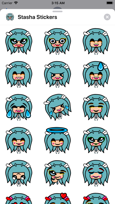 Stasha stickers screenshot 2