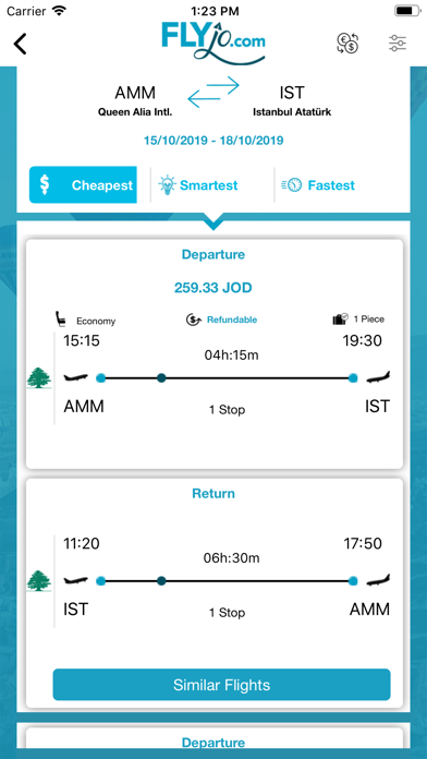 Flyjo Screenshot
