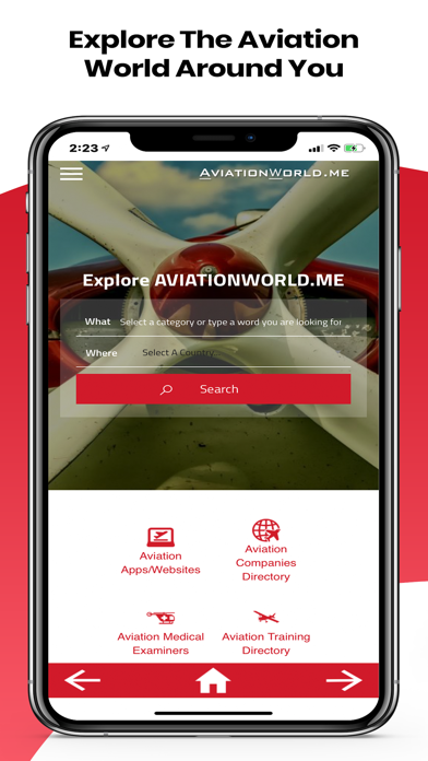 AVIATIONWORLD.ME iPhone screenshot 1 - Business app