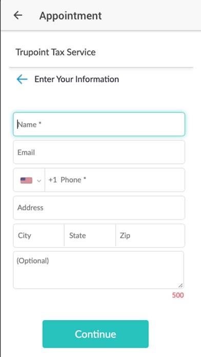 Trupoint Tax App Screenshot
