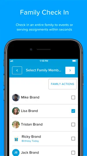 Check-In App screenshot 1