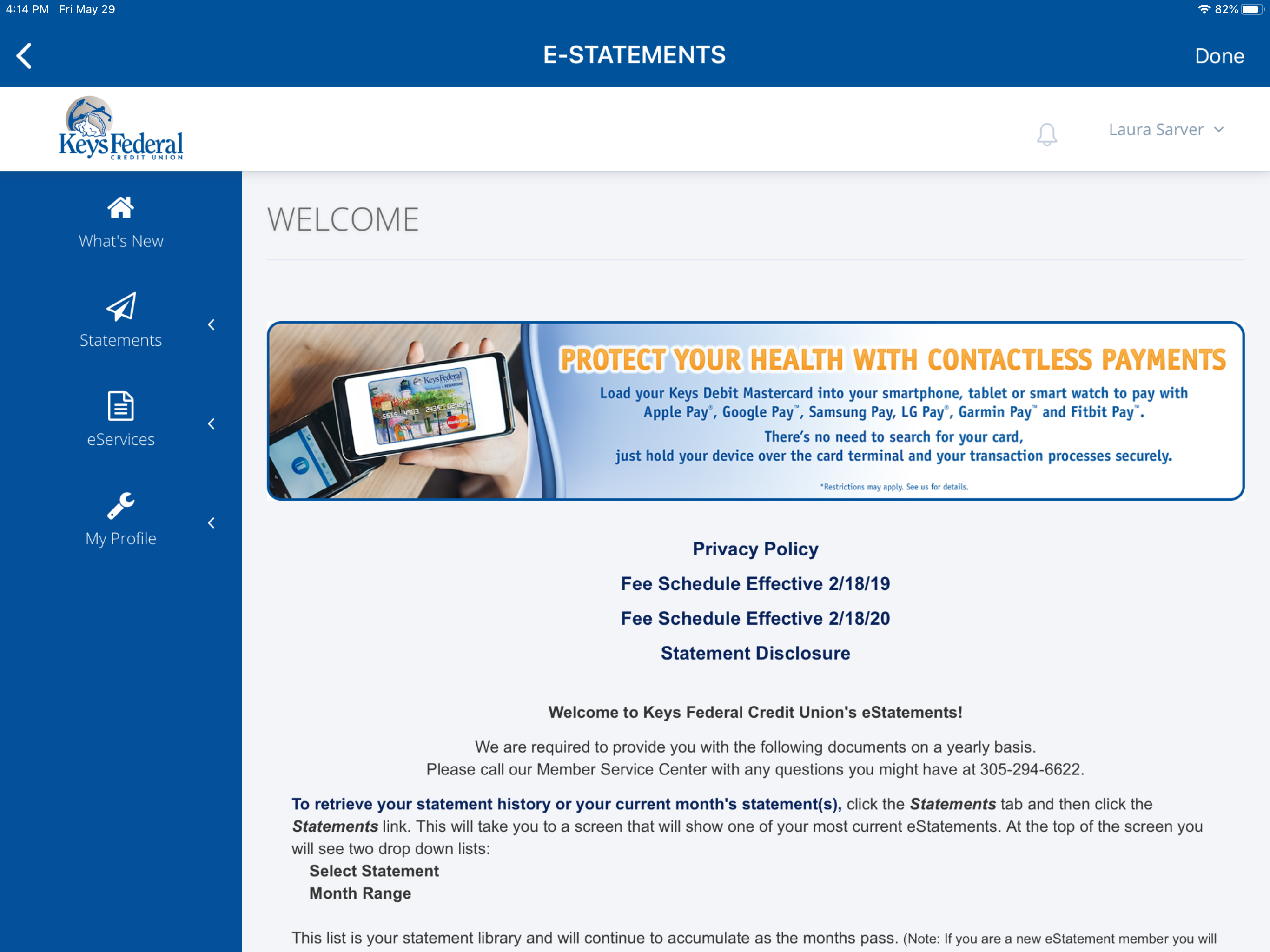 Keys FCU for iPad screenshot 4