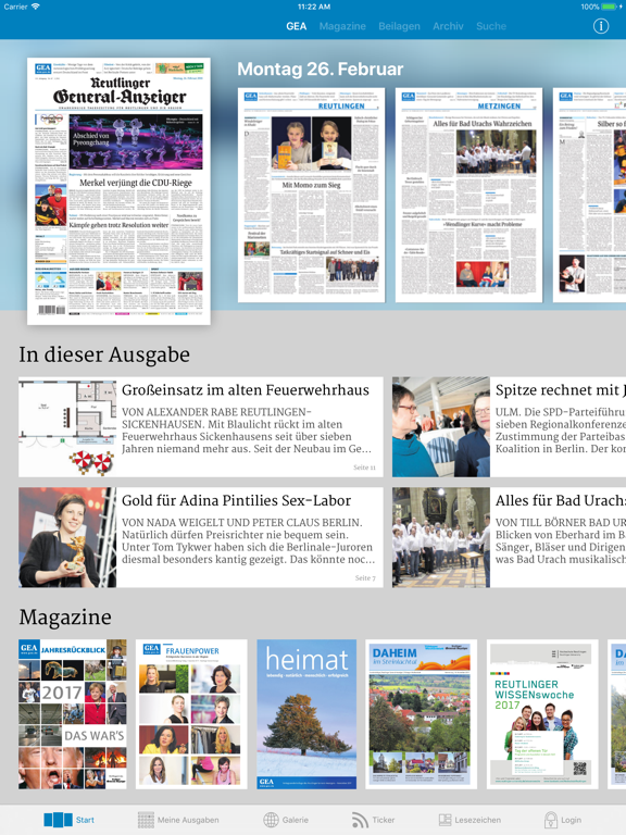 Screenshot #4 pour GEA E-Paper