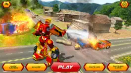 Game screenshot Robot Fire Truck Driver mod apk