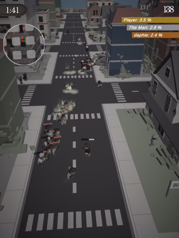 Zombie City: Crowd Control iPad screenshot