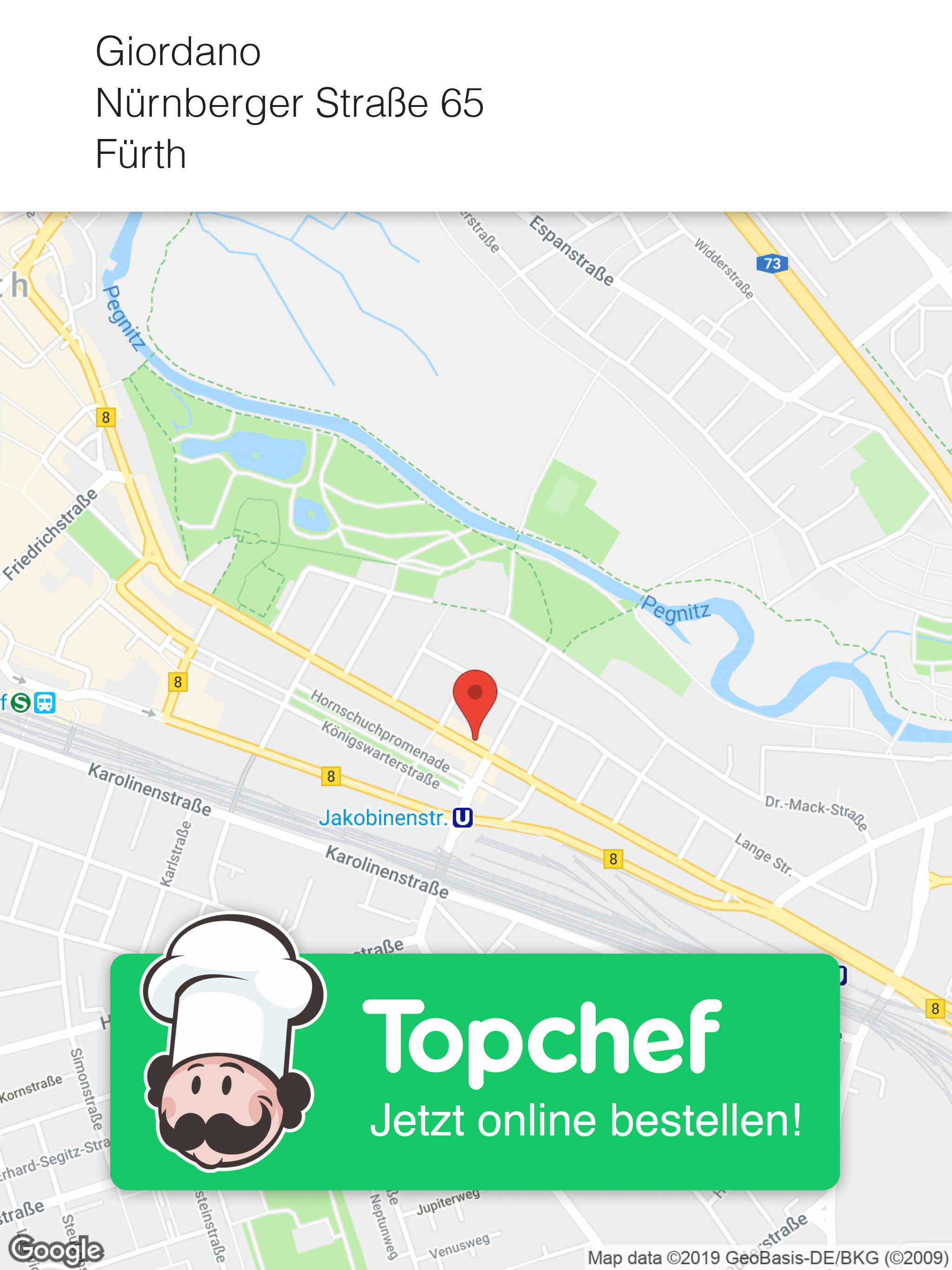 Pizzeria Giordano Fürth screenshot 5