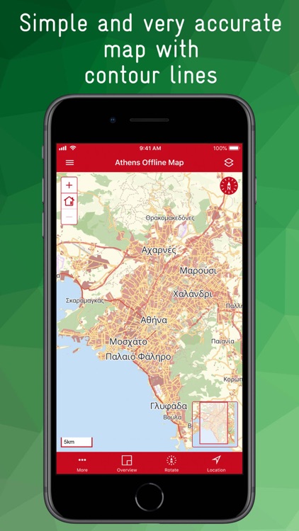 Athens Offline Map