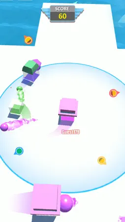Cube.io - Color block shoot screenshot 1