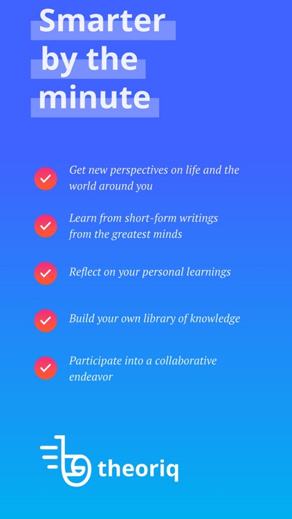 Theoriq - Big ideas, in Short screenshot-4