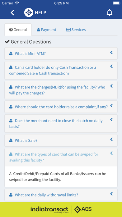 Ongo PayTrack Screenshot