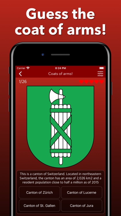 Swiss Cantons: Maps & Capitals screenshot-4