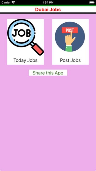 Jobs Dubai Screenshot
