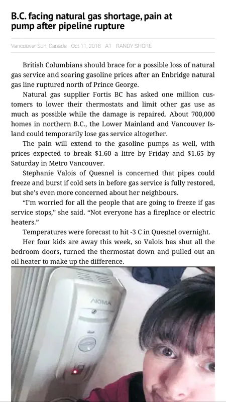 The Vancouver Sun ePaper screenshot 3 of 3