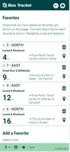 DDOT Bus Tracker screenshot #4 for iPhone