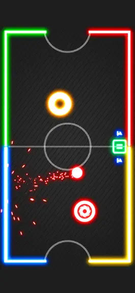 Game screenshot Hockey Glow: 2 Players mod apk