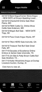 Angus Mobile screenshot #3 for iPhone