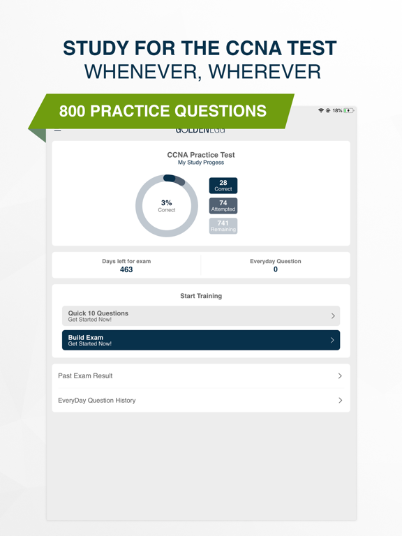 Screenshot #4 pour CCNA Practice Test Prep