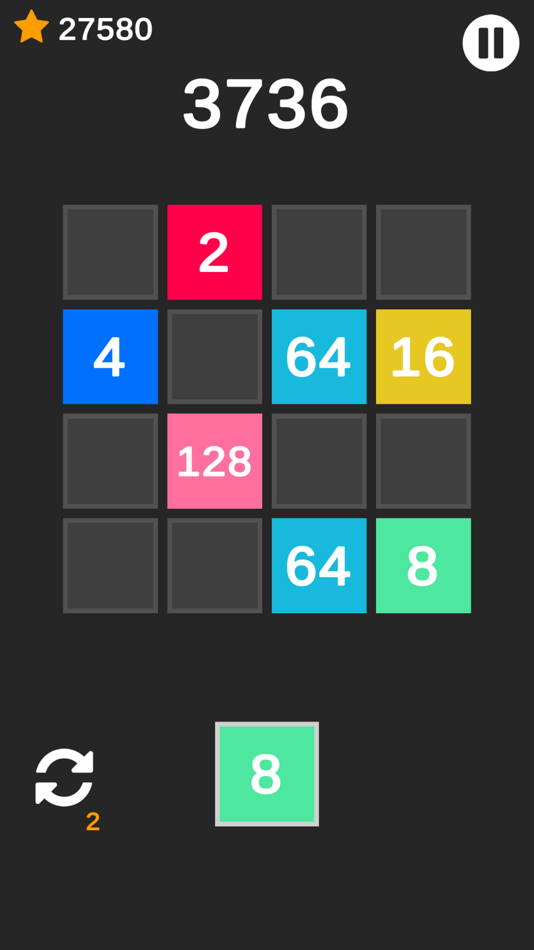 #1. M.N - Merge Numbers Puzzle (iOS) Podle: Dung Vu