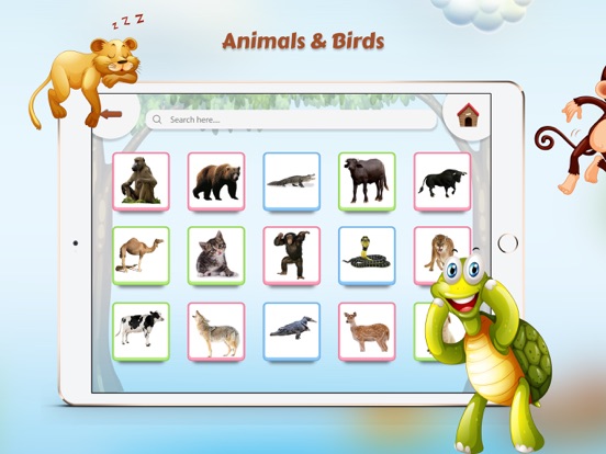 Animal Sounds with Photo iPad screenshot